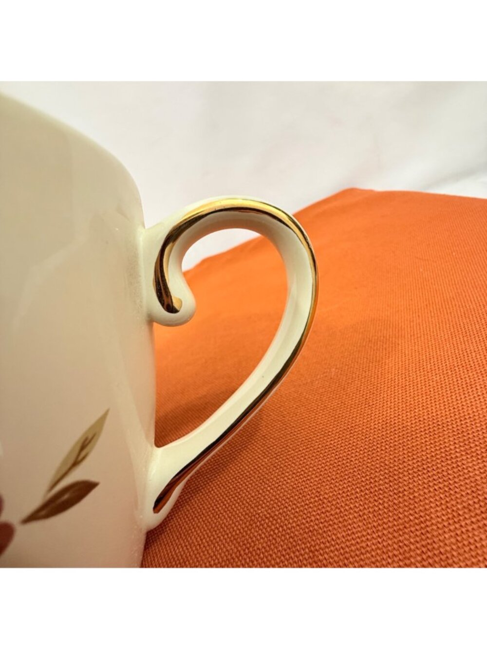 Hall Autumn Leaf 12oz Coffee Mug 2 Limited Edition China Specialties New - Picture 6 of 14